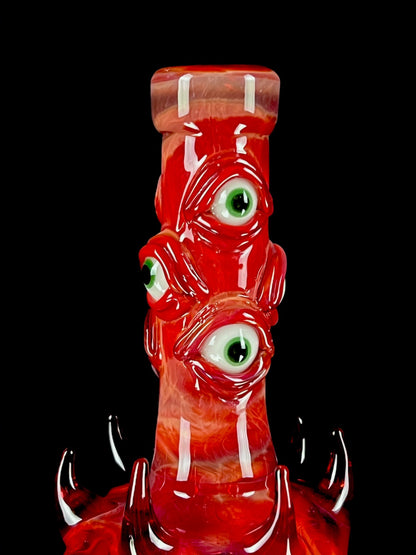 Tequila sunrise argus recycler by Leviathan Glass