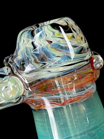 XL hammer bubbler by Prozak Glass