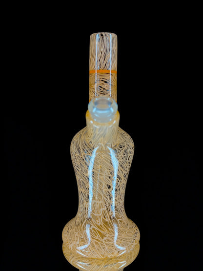 Snoopy Glass "Lava Orange" Scribble Tube