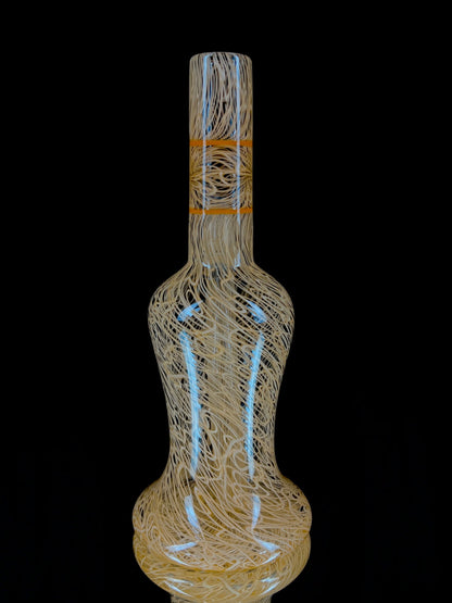Snoopy Glass "Lava Orange" Scribble Tube
