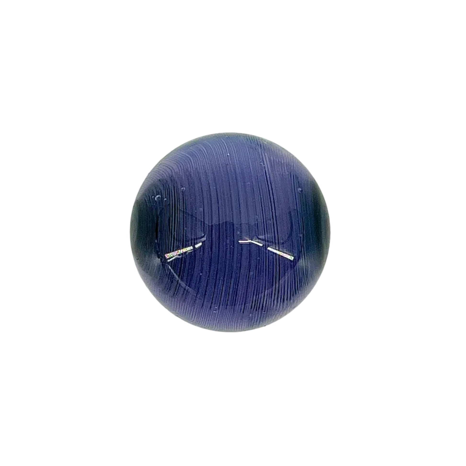 Purple marble on a white background.