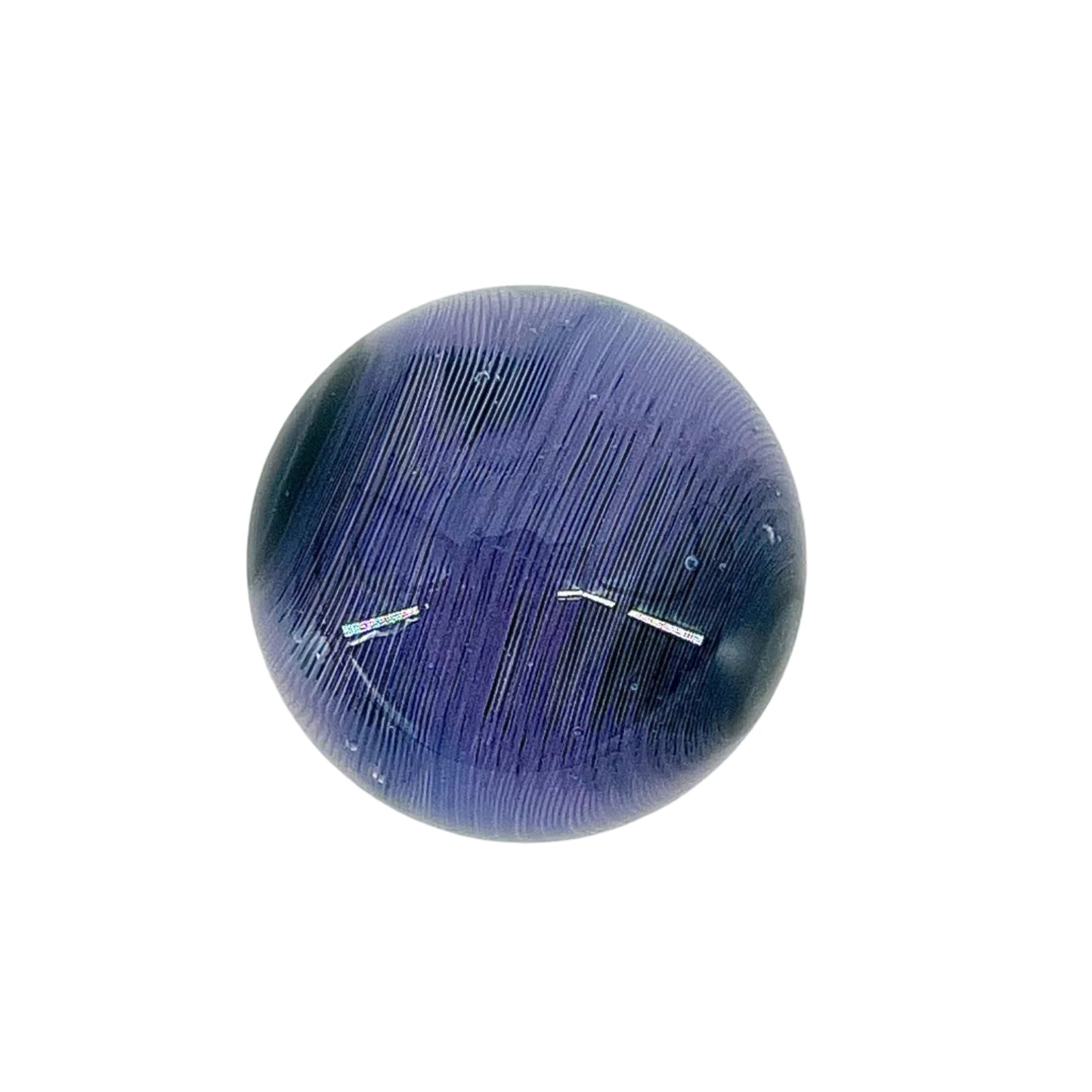 Purple marble on a white background.