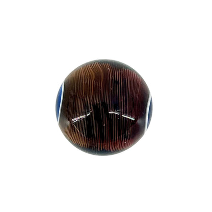Warm fade moire marble on a white background.
