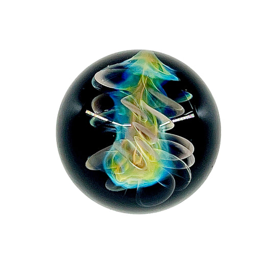 Fume marble on a white background.