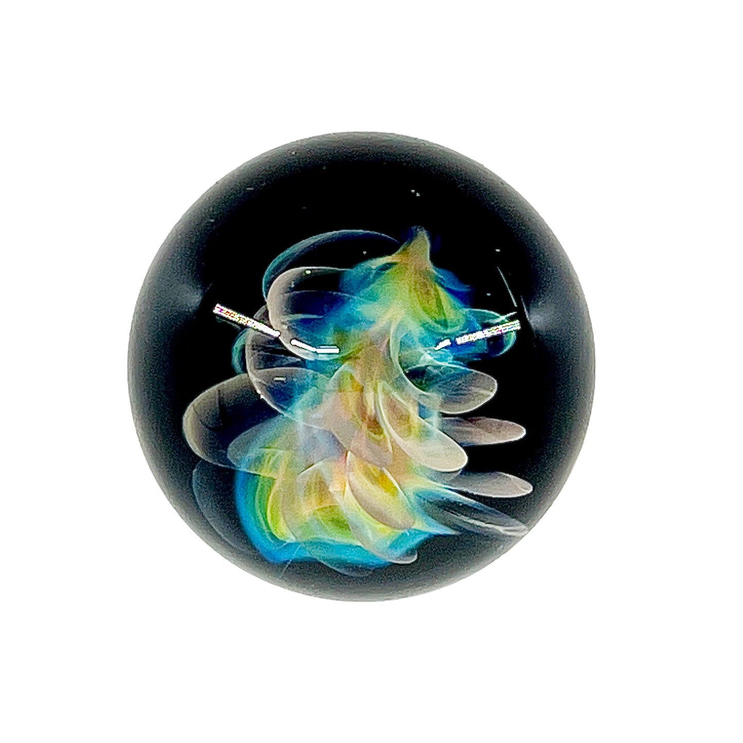Fume marble on a white background.