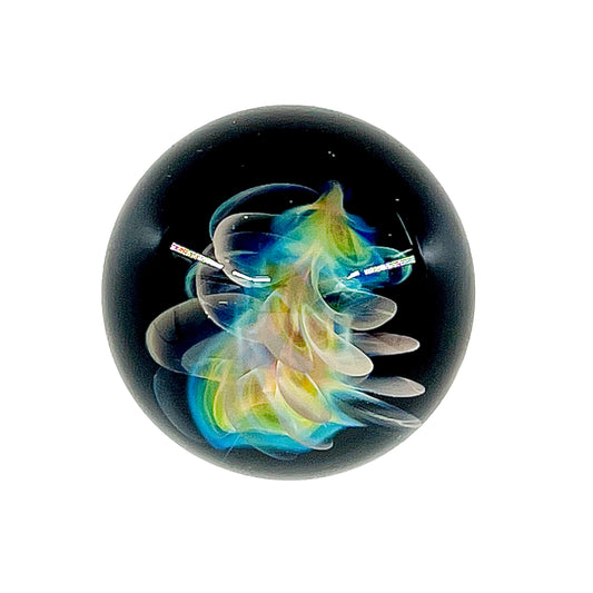 Fume marble on a white background.