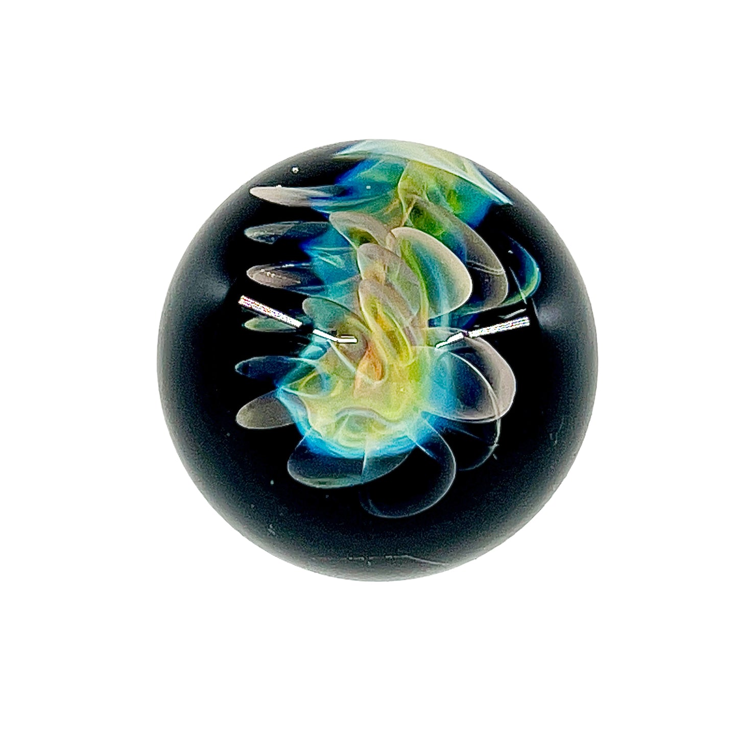 Fume marble on a white background.