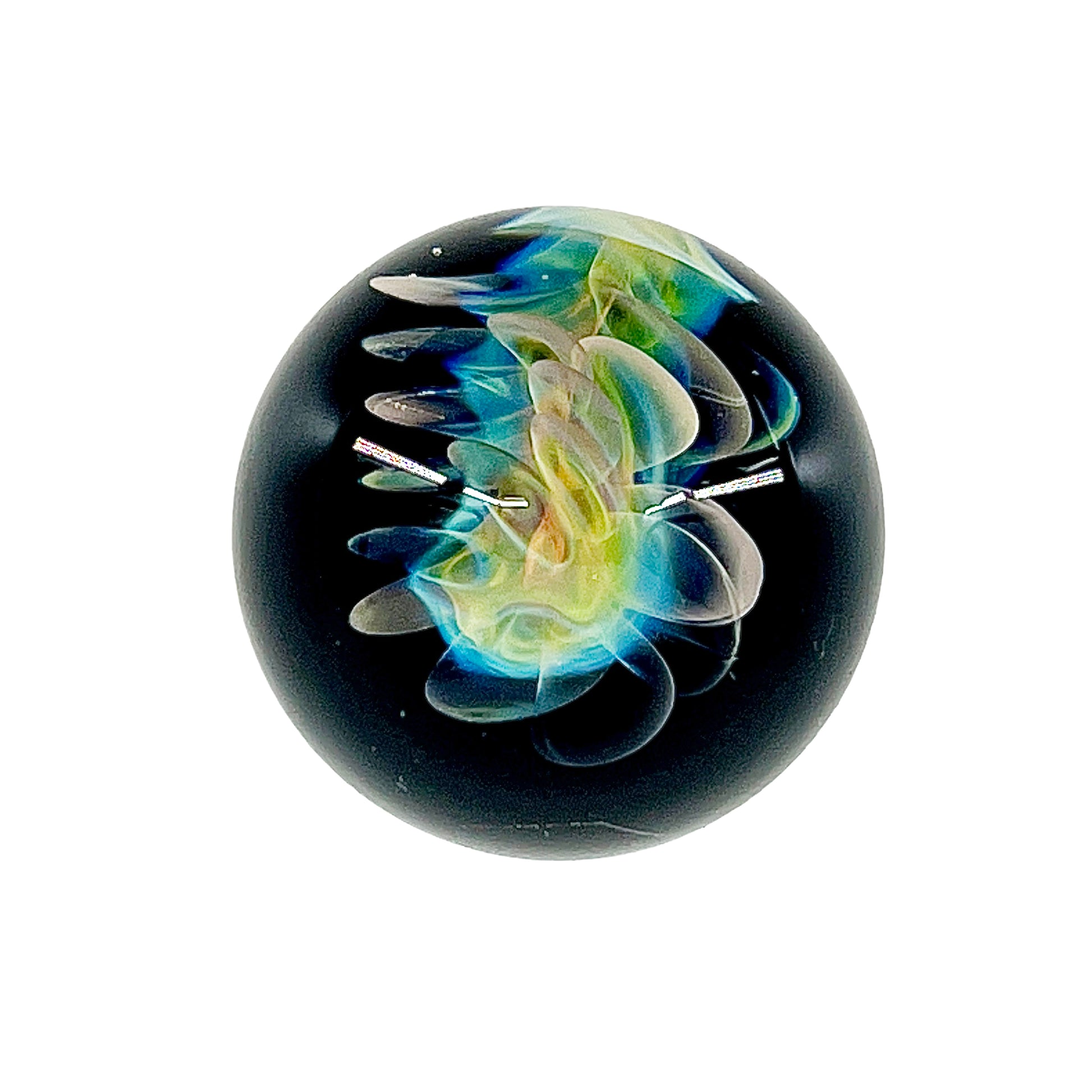 Fume marble on a white background.