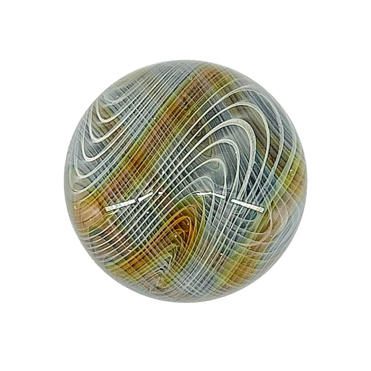 Fume linework marble on a white background.