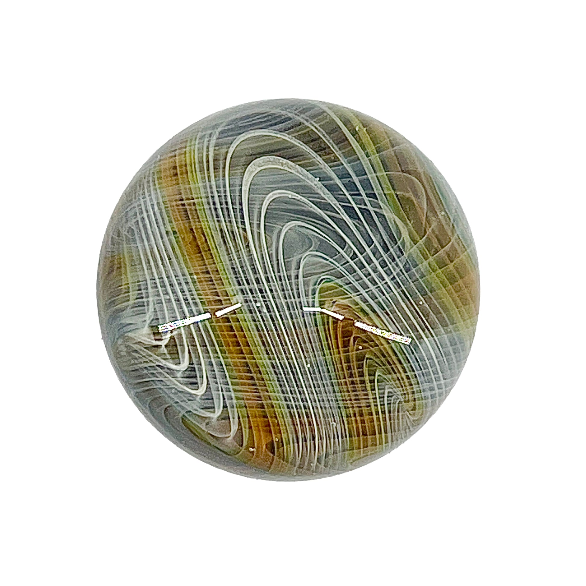 Fume linework marble on a white background.