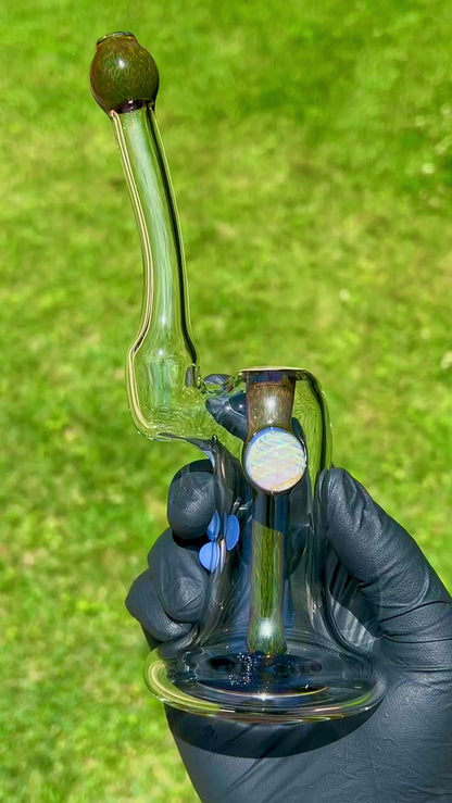 Phase Glass 10mm Dewar Bub w/ Fume Cab & Amazon Night Accents