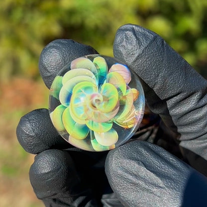 Phase Glass "Fumey Flower" Marble