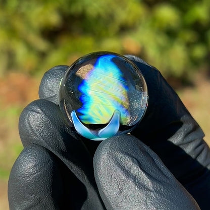 Phase Glass "Fume Spiral" Marble