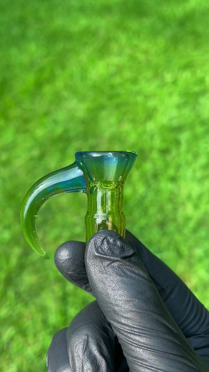 Welch "Citrine" (UV) to "Marina" Fade Fully-Worked 18mm Slide