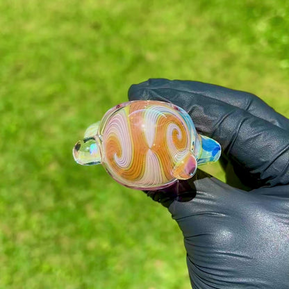 Phase Glass Double Layer Fume Spoon