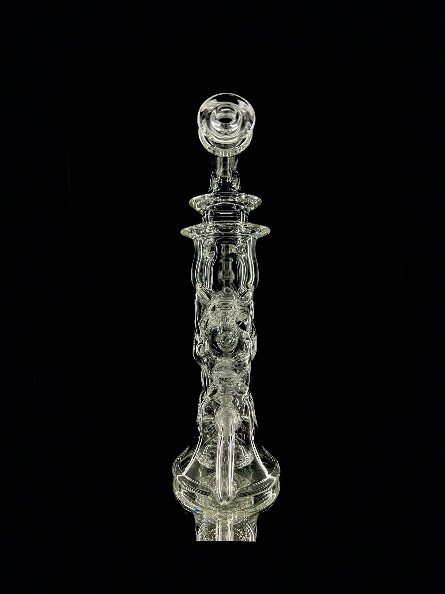 Clear prototype recycler by Distortion Glass
