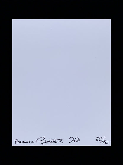 Slinger Apparel x Pyroscopic "Matrix Assault Girl" (Green) Lenticular Print