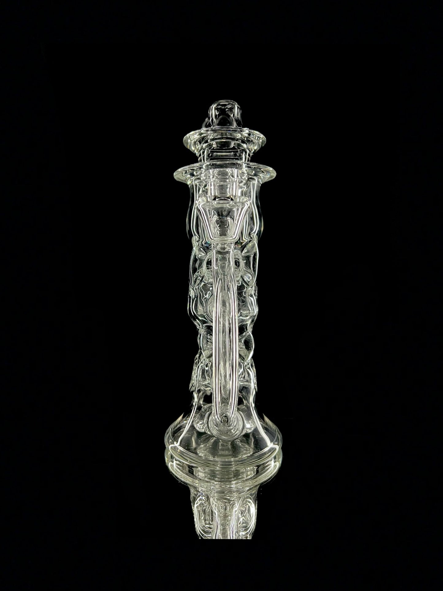 Clear prototype recycler by Distortion Glass