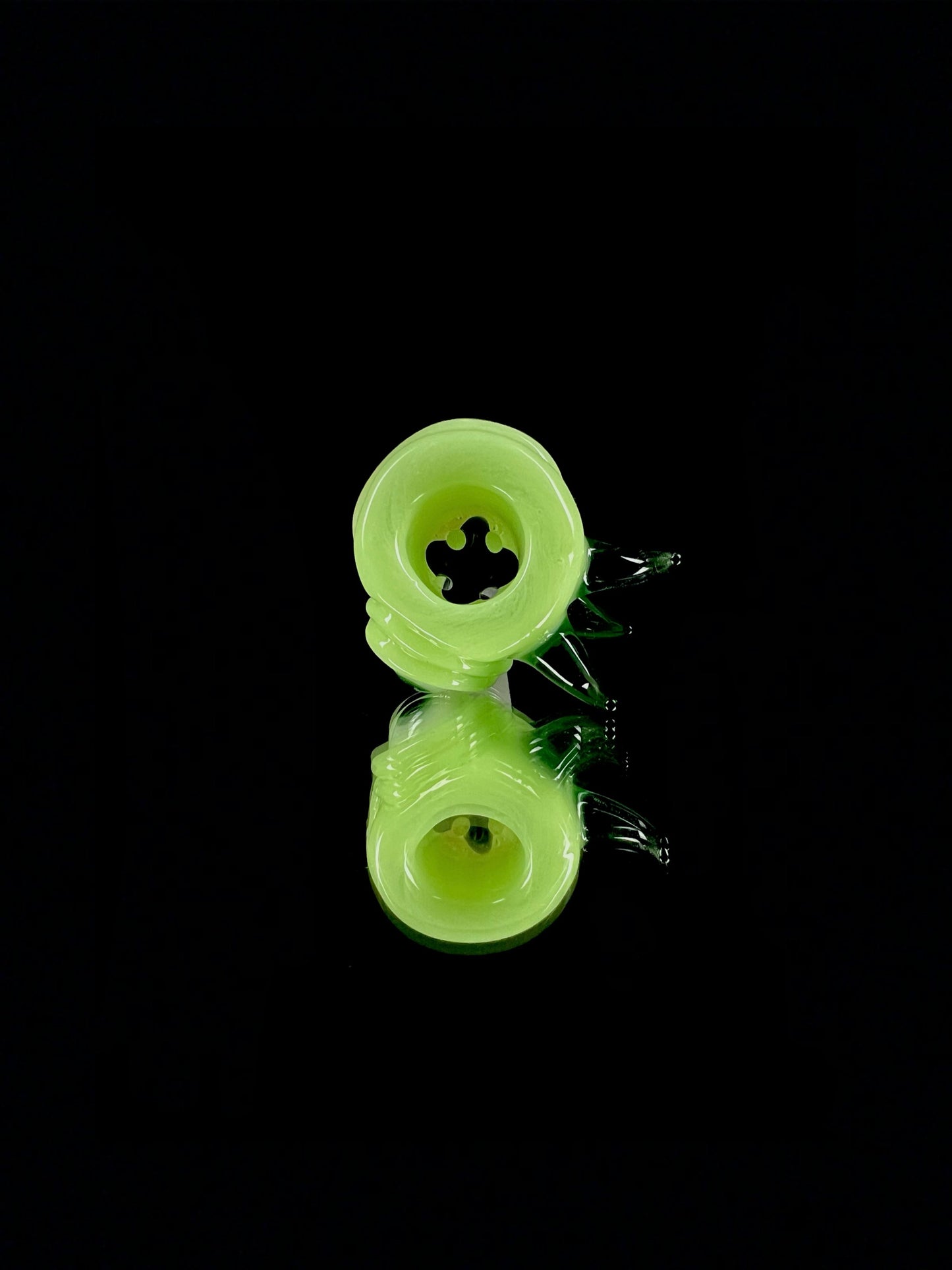 14mm pistachio cyclops slide by Leviathan Glass