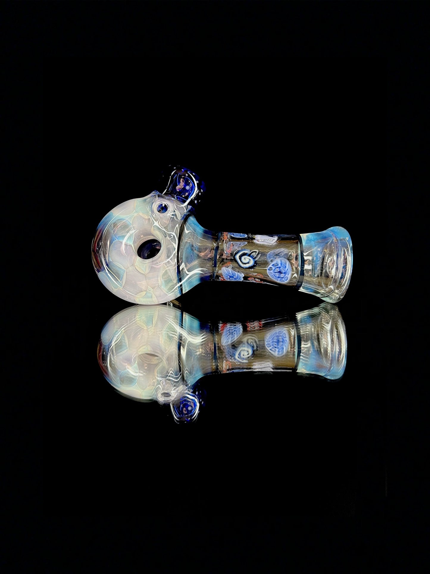 Space tech millie spoon by Hazy Glass