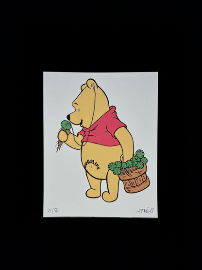 Wookerson Studios “Poohyote” Moodmat & Print Set